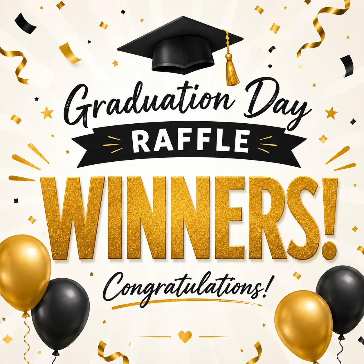 Congratulations to the Winners!